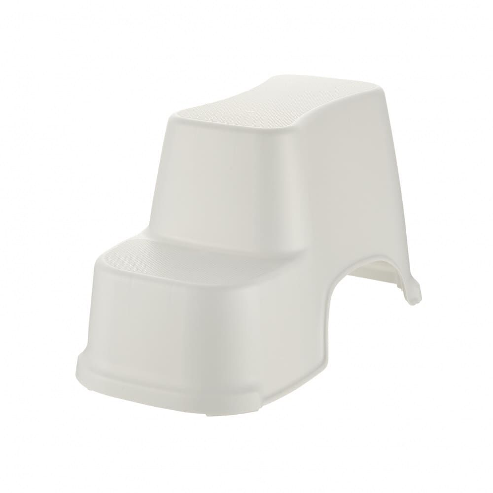 Richell リッチェル トイレサポートステップ スリム ホワイト | Babies