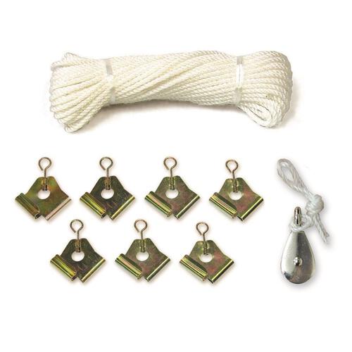 【鯉のぼり】ロープセット 35m（7.0m・8.0m用）【メーカー直送】