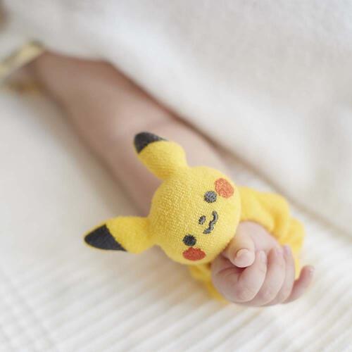 モンポケ 布製ラトル (イエロー×Free)