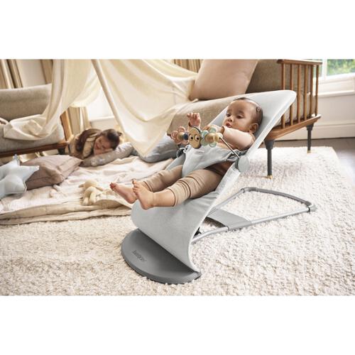 BabyBjorn (ベビービョルン) バウンサー Bliss ブリス (ウーブンメランジ ライトグレー) 【バウンサー 1カ月～2歳頃まで】【メーカー直送】