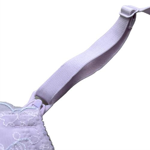 Petit jouet for maternity プティジュエット ベベシェリ 授乳ブラ スズラン(ラベンダー×L MU) ベビーザらス限定