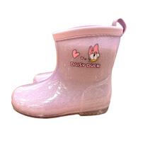 Disney ディズニー レインブーツ デイジー(パープル×14cm)