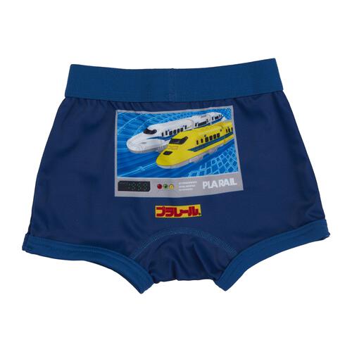 PLARAIL プラレール 3枚組ボクサーパンツ グリーン×110cm ベビーザらス限定