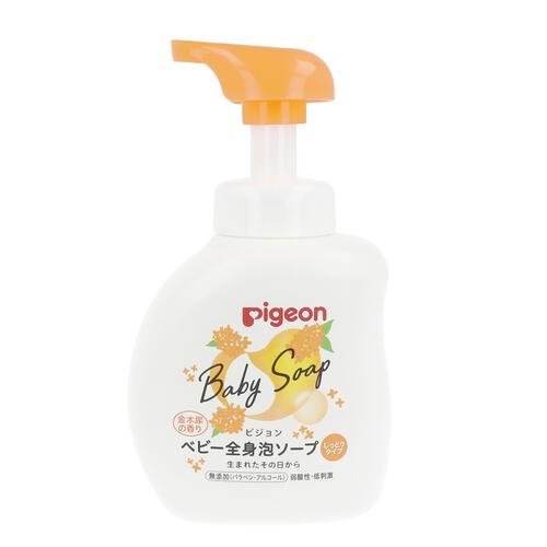 Pigeon ピジョン 全身泡ソープ しっとり金木犀の香り 500ml
