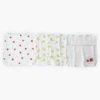 バンブーガーゼ ハンカチ3枚組イチゴレモン ベビーザらス限定