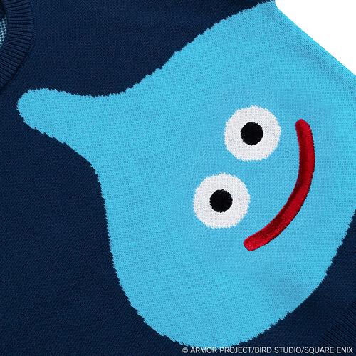 ドラクエベビー＆キッズ セーター スライム(ネイビー×約90cm)