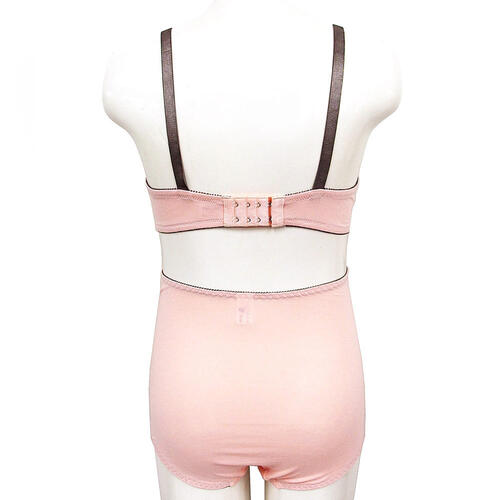 エンブ刺繍ブラ＆ショーツ（ピンク×M） ベビーザらス限定
