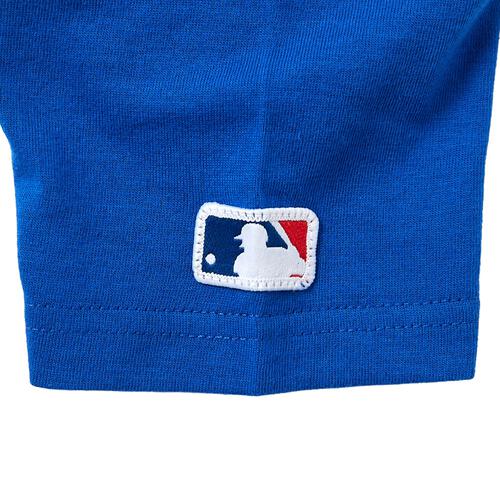 MLB ラグラン半袖ボディスーツ ドジャース ブルー&times;70cm ベビーザらス限定