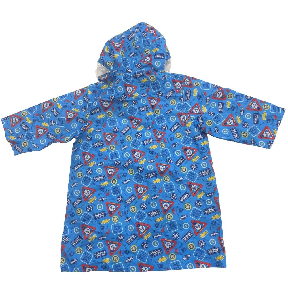 THOMAS トーマス レインコート ポケッタブル 総柄 ベビーザらス限定
