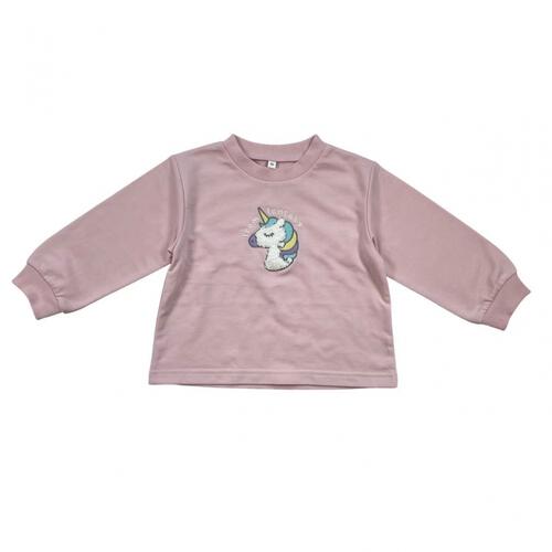 sophitica サガラ刺繍 デイリートップス ユニコーン ピンク&times;90cm ベビーザらス限定