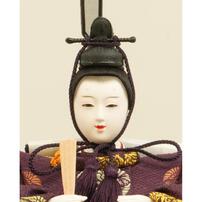 【雛人形】収納親王飾り「桜加賀蒔絵高岡塗」（605822）