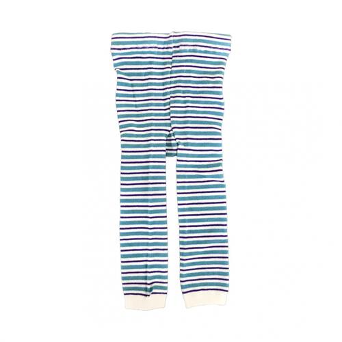 レギンス カラフルボーダー ブルー×95cm ベビーザらス限定