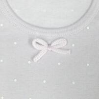 2枚組フライス袖なしシャツ肌着 ドット&times;いちご ピンク&times;95cm ベビーザらス限定