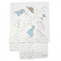 タオル＆ガーゼ浴用４点セット恐竜柄(恐竜&times;フリー)ベビーザらス限定