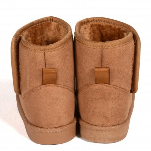 Sophitica ソフィティカ ムートン調ブーツ ブラウン×14cm