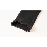 ウェストらくらく腹巻付きレギンス(ブラック×M-L)