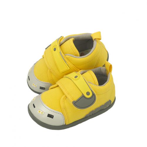 ワンベルトシューズ ショベルカー イエローx13cm ベビーザらス限定