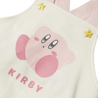 星のカービィ 吊りブルマ 裏毛 ホワイト&times;70-80cm ベビーザらス限定