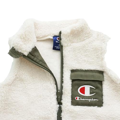 Champion チャンピオン ボアベスト ナチュラル×90cmベビーザらス限定