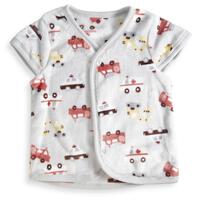 パジャマベスト フリース 働く車柄 グレー×80-95cm ベビーザらス限定