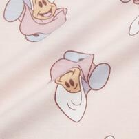 Disney ディズニー ヤングオイスター 長袖Tシャツ 天竺 総柄 ピンク&times;95cm ベビーザらス限定