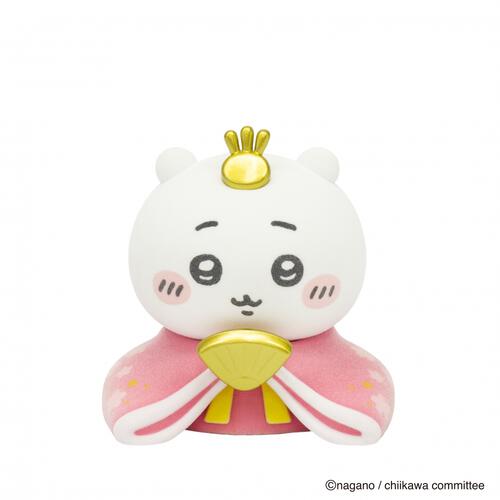 ちいかわ＆ハチワレ ミニ雛人形（142034）お雛さま 親王飾り コンパクト キャラクター かわいい【メーカー直送】