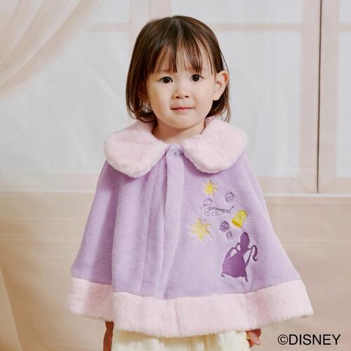 【Sophitica × tsumashi1118さん】Disney ボアポンチョ ラプンツェル パープル  Mサイズ