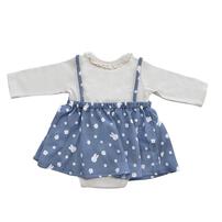 miffy ミッフィー キャミソール付きロンパース ブライトブルー×80cmベビーザらス限定