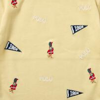 POLO BCS ロゴクマ半袖総柄Ｔシャツ イエロー&times;90cm ベビーザらス限定