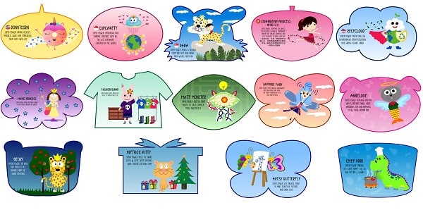 14の空想の生き物たち