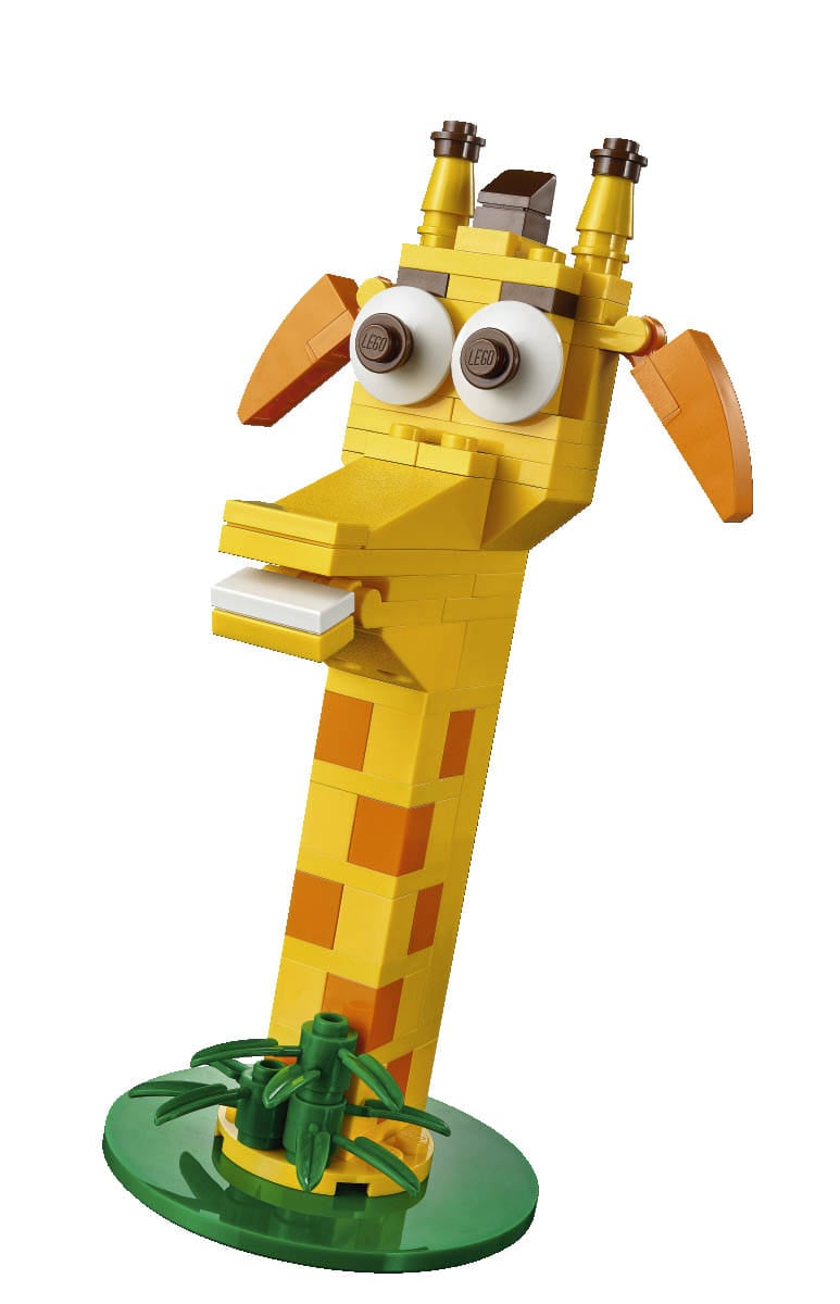 オープン記念品 レゴ®ブロック製ジェフリー