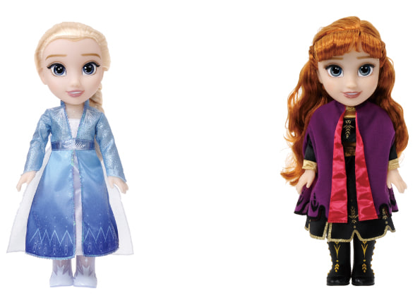 トイザらス限定　アナと雪の女王２　マイリトルプリンセス　エルサ/アナ　（11月中旬発売予定）